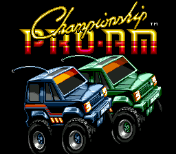 Заставка игры Championship Pro-Am